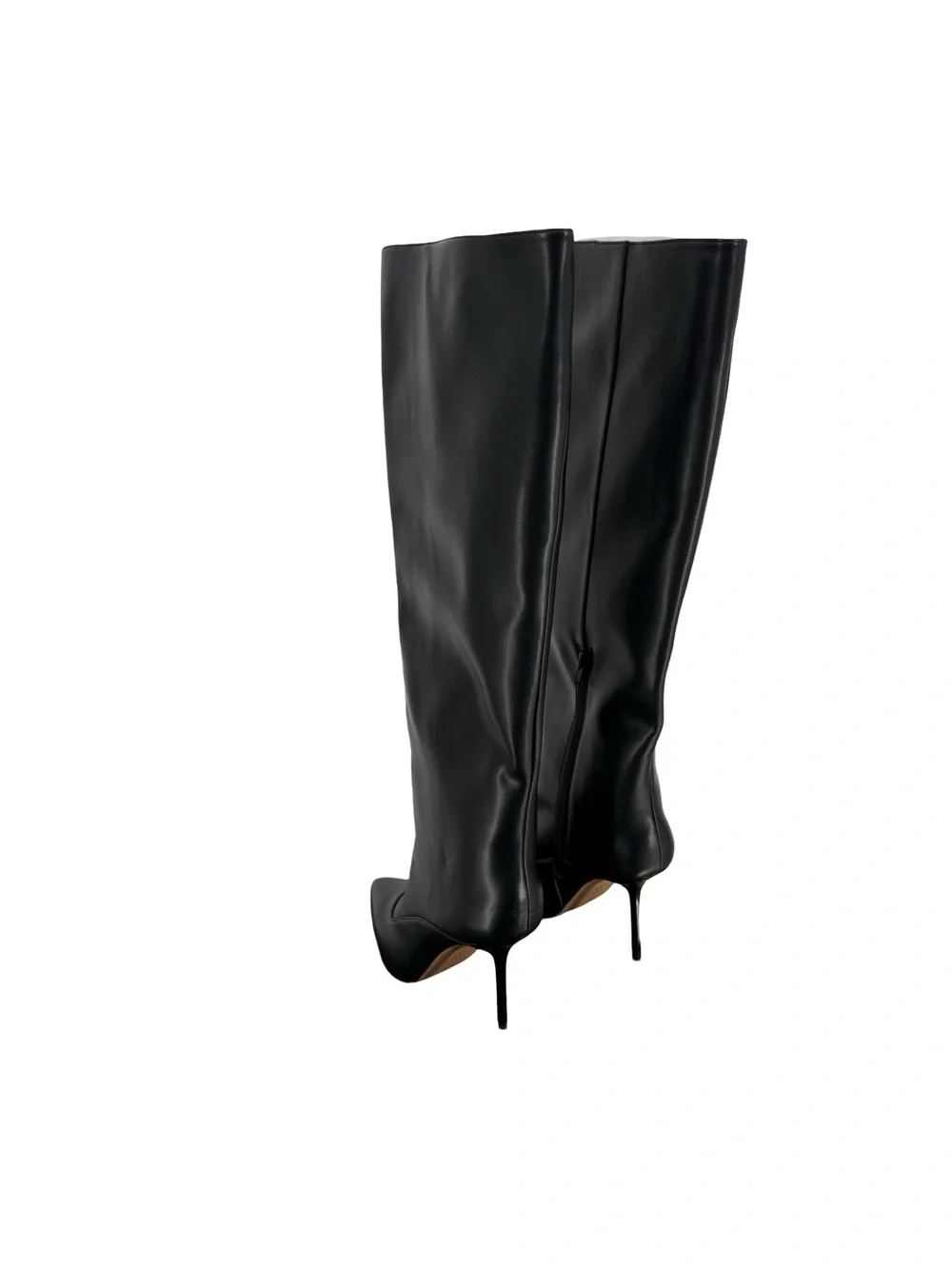 New AAJ by Aminah Isabella Black Knee-High Boots – Size 8M